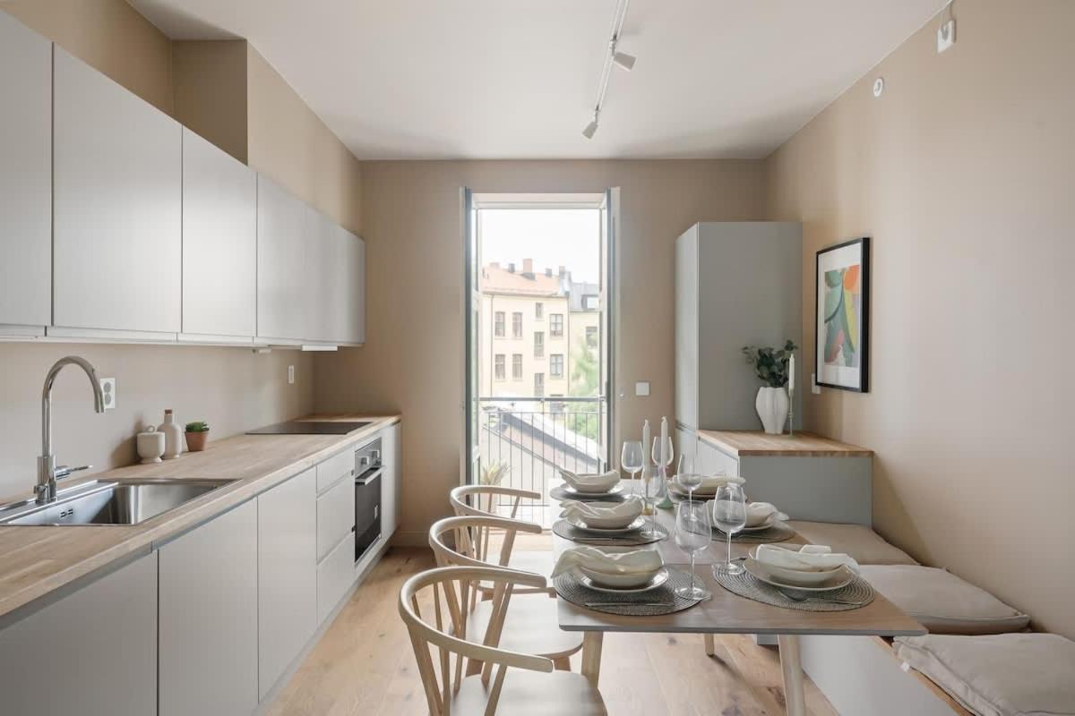 Apartamento Dinbnb Grunerlokka I 3-bedroom With Balcony Oslo