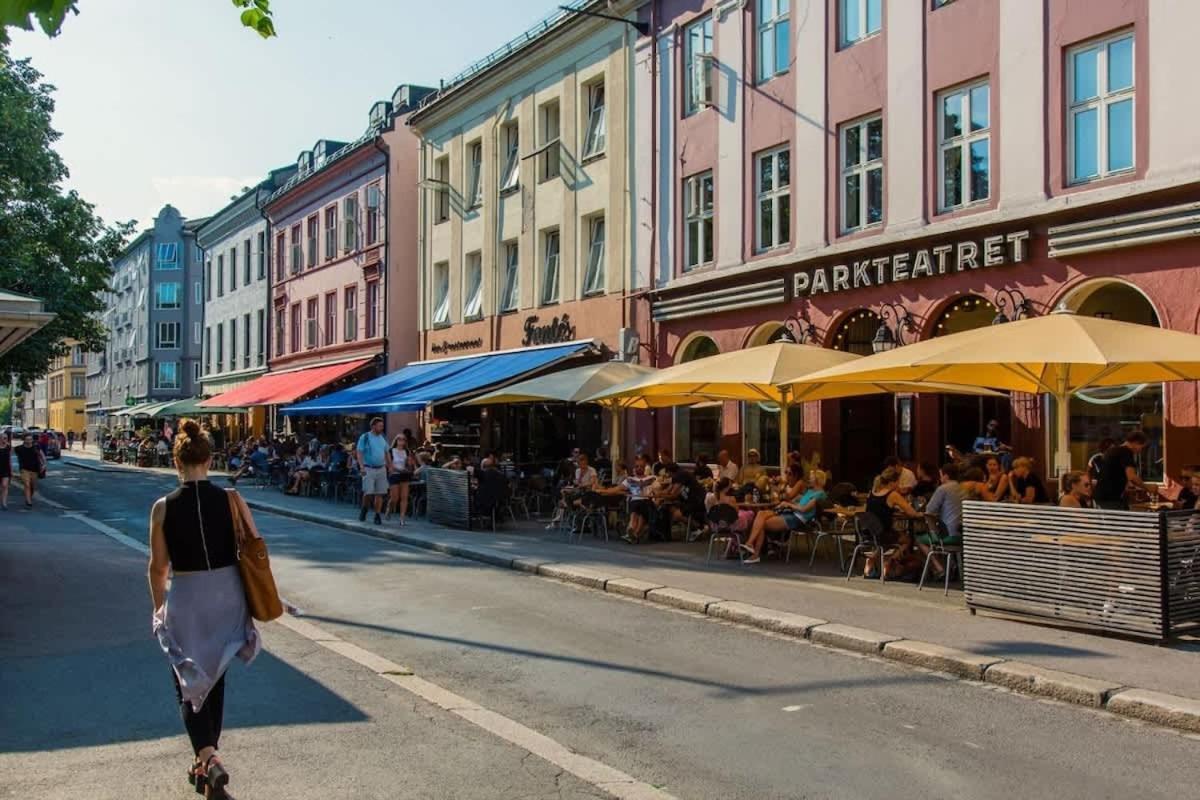 Appartement Dinbnb Grunerlokka I 3-bedroom With Balcony Oslo